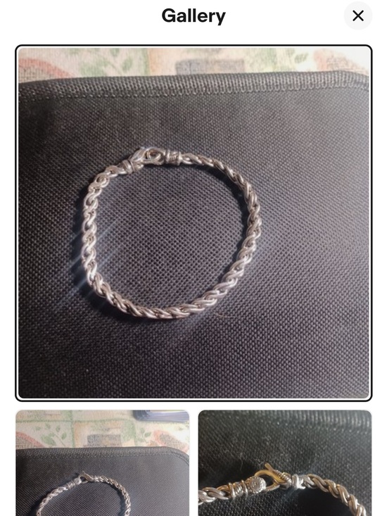 John Hardy Jewelry - John Hardy Silver Twisted Rope Bracelet